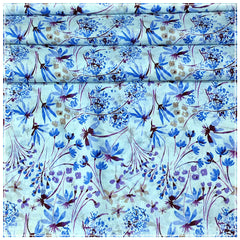 Ladies Lawn Printed Suit - Unstitched- 2 Piece