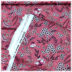 Ladies Bana Dora Lawn Printed Suit - Unstitched- Single Shirt