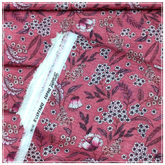 Ladies Bana Dora Lawn Printed Suit - Unstitched- 2 Piece