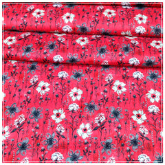 Ladies Lawn Printed Suit - Unstitched- 2 Piece