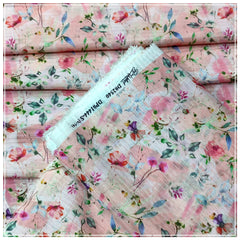 Ladies Bana Dora Lawn Printed Suit - Unstitched- Single Shirt