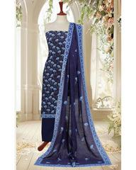 02 - Ladies Digital Lawn Printed 3 Piece Suit - Unstitched Vol-4