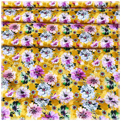 Ladies Lawn Printed Suit - Unstitched- 2 Piece