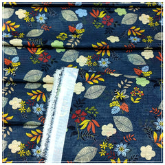 Ladies Bana Dora Lawn Printed Suit - Unstitched- Single Shirt