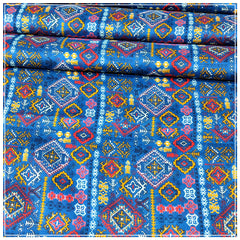 Ladies Lawn Printed Suit - Unstitched- 2 Piece