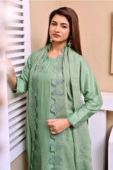 Janan Embroidered Lawn 3Pc Unstitched