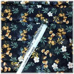 Ladies Bana Dora Lawn Printed Suit - Unstitched- Single Shirt