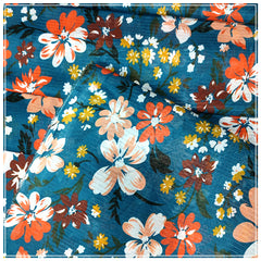 Ladies Bana Dora Lawn Printed Suit - Unstitched- Single Shirt