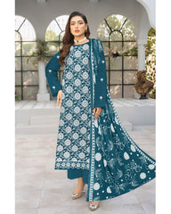 Bareeze Embroidered Allover Lawn By Humdum