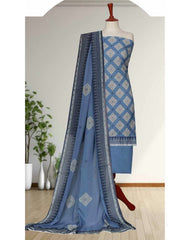 04 - Ladies Digital Lawn Printed 3 Piece Suit - Unstitched Vol-3