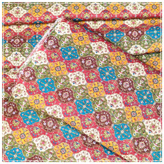 Ladies Bana Dora Lawn Printed Suit - Unstitched- Single Shirt