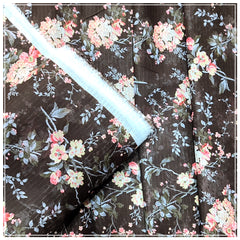 Ladies Bana Dora Lawn Printed Suit - Unstitched- Single Shirt