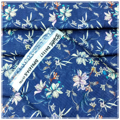 Ladies Bana Dora Lawn Printed Suit - Unstitched- Single Shirt