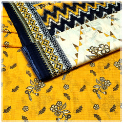 Ladies Digital Lawn Printed 3 Piece Suit with Printed Trouser - Unstitched