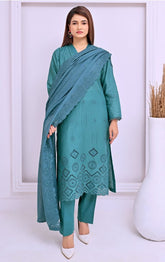 Janan Embroidered Lawn 3Pc Unstitched