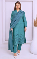 Janan Embroidered Lawn 3Pc Unstitched