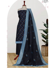 07 - Ladies Digital Lawn Printed 3 Piece Suit - Unstitched Vol-1