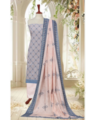 07 - Ladies Digital Lawn Printed 3 Piece Suit - Unstitched Vol-4