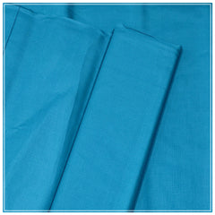 Men Unstitched Self Design Cotton Suits - Stiff Finish Cotton