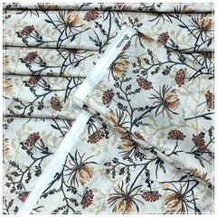 Ladies Lawn Printed Suit - Unstitched - 2 Piece