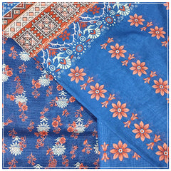 Ladies Digital Lawn Printed 3 Piece Suit with Printed Trouser - Unstitched