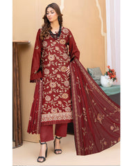 Bareeze Embroidered Allover Lawn By Humdum