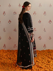 Aafreen | 3 PC Unstitched Suit Embroidered Lawn Aangan By Mahnur