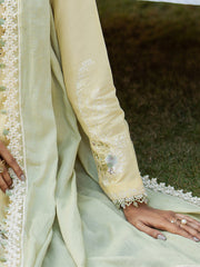 Aurelle | 3Pc Unstitched Embroidered Lawn Suit Serene Luxe By Cinq