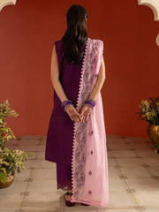 3 PC Unstitched Suit Embroidered Lawn Dastan-e-Noor By Parishay | DSC-07