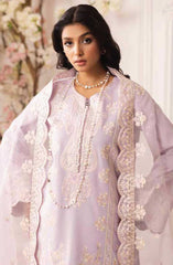 3PC Suit Unstitched Luxury Lawn Collection Mira by Freesia Premium | Baran