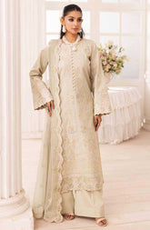 3PC Suit Unstitched Luxury Lawn Collection Mira by Freesia Premium | Esmat