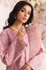 3PC Suit Unstitched Luxury Lawn Collection Mira by Freesia Premium | Mehar
