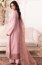 3PC Suit Unstitched Luxury Lawn Collection Mira by Freesia Premium | Mehar