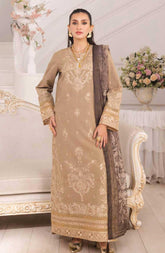 3PC Suit Unstitched Luxury Lawn Collection Mira by Freesia Premium | Leyla