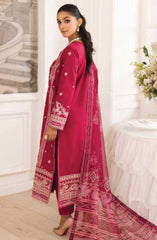 3PC Suit Unstitched Luxury Lawn Collection Mira by Freesia Premium | Narges