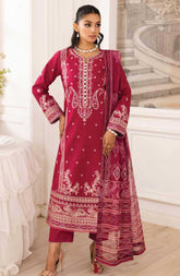3PC Suit Unstitched Luxury Lawn Collection Mira by Freesia Premium | Narges