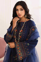 3PC Suit Unstitched Luxury Lawn Collection Mira by Freesia Premium | Parestoo