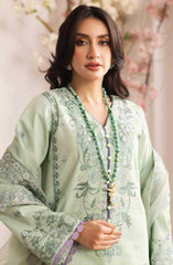 3PC Suit Unstitched Luxury Lawn Collection Mira by Freesia Premium | Zinat