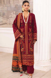 3PC Suit Unstitched Luxury Lawn Collection Mira by Freesia Premium | Sahar