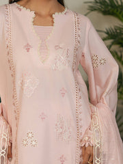 Florelle | 3Pc Unstitched Embroidered Lawn Suit Serene Luxe By Cinq