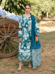 IVY-11 | 3Pc Unstitched Suit Printkari Lawn IVY Bloom By Parishay