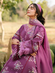 IVY-13 | 3Pc Unstitched Suit Printkari Lawn IVY Bloom By Parishay