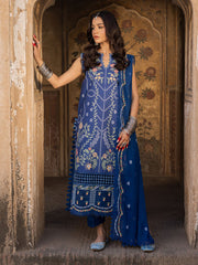 MA - 01 | 3 PC Unstitched Suit Luxury Lawn Mastani By Parishay