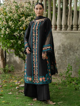 MU-06 | 3 PC Unstitched Suit Embroidered Lawn Amaya By Mahnur