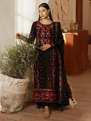 Meharmah | 3 PC Unstitched Suit Embroidered Lawn Florence By Mahnur