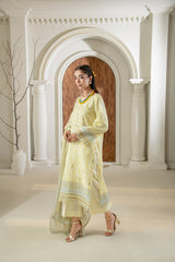 D-10 | 3Pc Unstitched Lawn Suit MAHARUKH by SɅNɅM SɅEED