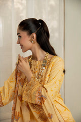 D-04 | 3Pc Unstitched Lawn Suit MAHARUKH by SɅNɅM SɅEED