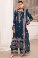 3PC Suit Unstitched Luxury Lawn Collection Mira by Freesia Premium | Firouzeh