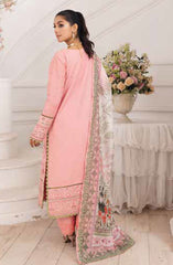 3PC Suit Unstitched Luxury Lawn Collection Mira by Freesia Premium | Mahine