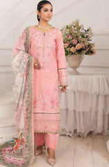 3PC Suit Unstitched Luxury Lawn Collection Mira by Freesia Premium | Mahine